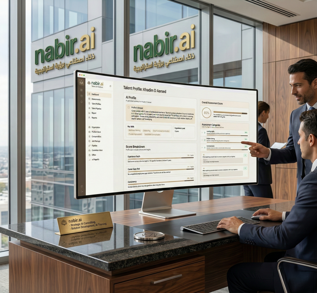 Overall Assessment Score - competency categories with detailed scoring